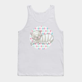 Sleeping cat Tank Top